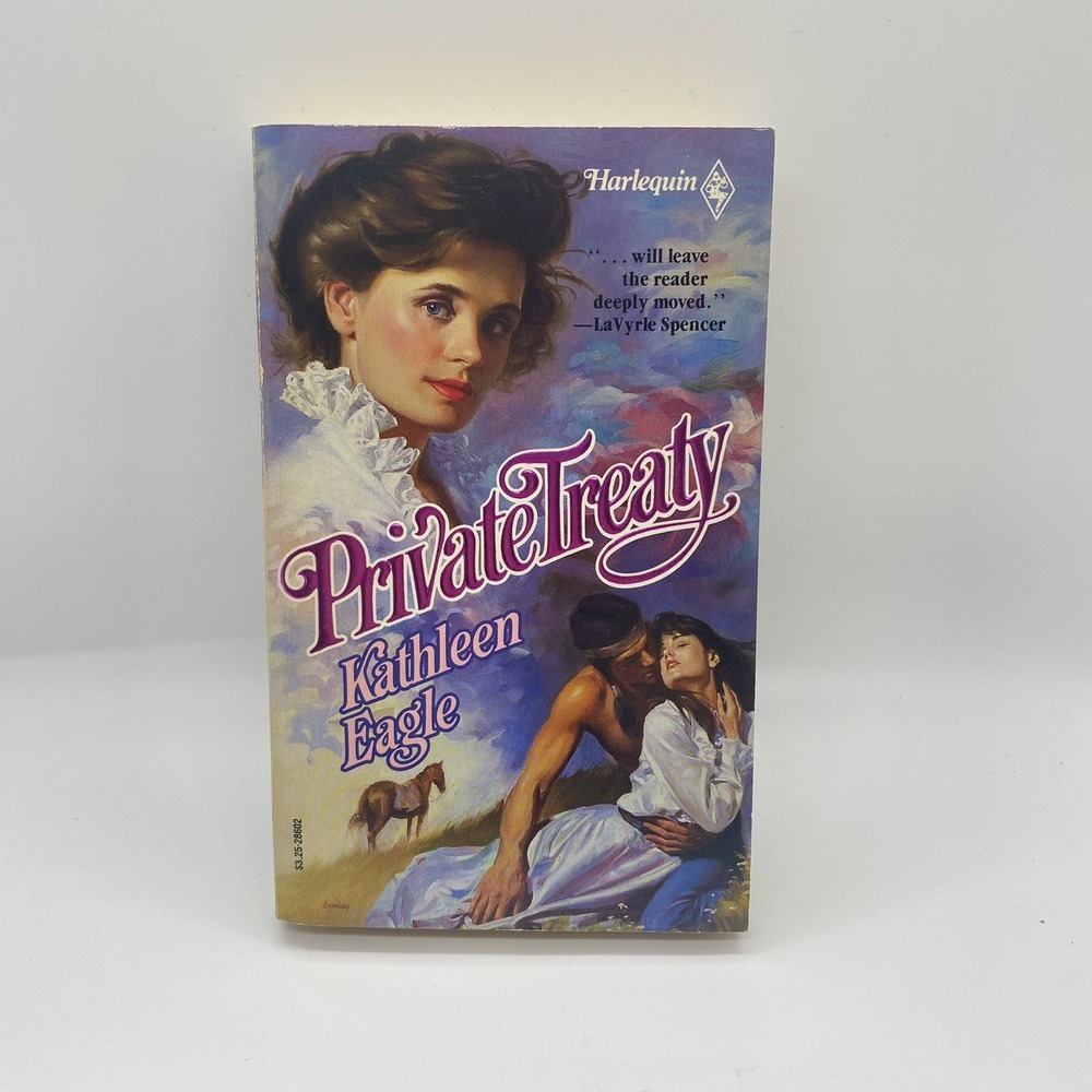 Harlequin Private Treaty Paperback Book Kathleen Eagle 1988 Good Vintage Romance